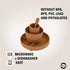 Mikk-Line Silicone Dinner Set Tableware Brown sugar